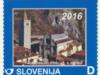 UNO DEI QUATTRO FRANCOBOLLI PERSONALIZZATI REALIZZATI CON POSTE SLOVENE 