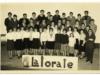 1968  Una prima immagine del gruppo corale "LA TORATE"  (archivio L. Vale) 