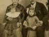 ARTURO ZARDINI CON LA MOGLIE E LE FIGLIE (archivio F.Zanin) 