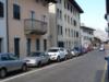 Via C. Caneva a sx già casa Serafini (foto/archivio Luciano Vale) 